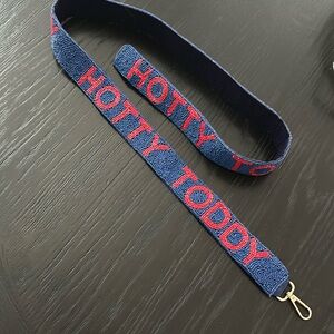 Ole Miss Hotty Toddy beaded bag strap - brand new